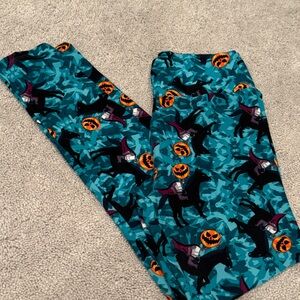 Lularoe leggings (one size) Halloween pumpkin horse